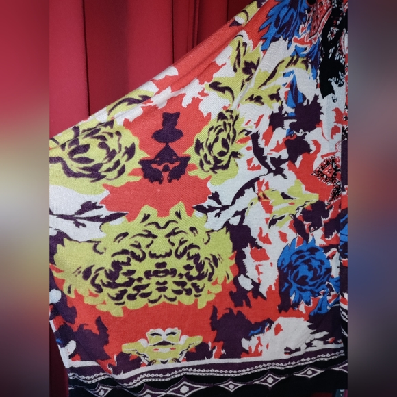 Beautiful multi color open cardigan - Picture 8 of 8